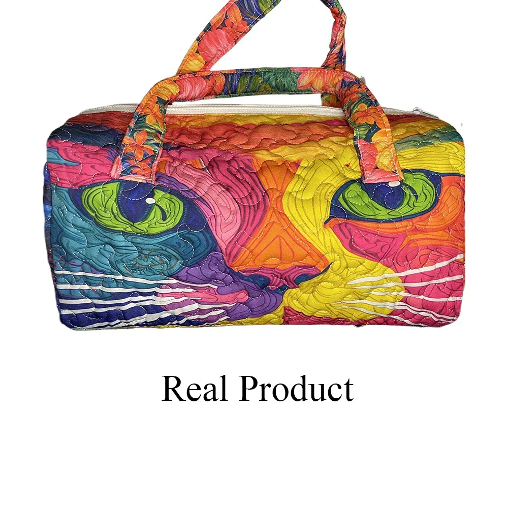 Sac de voyage 3D matelassé Afrique pour femme, sac de week-end bohème avec imprimé carte des femmes africaines, bagage cabine, sacs de festival uniques