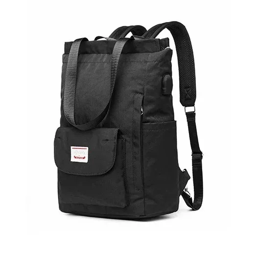 sac à dos étanche pour ordinateur portable mn pour femme, 13 pouces, 13.3 pouces, 14 pouces, 15 pouces, 15.6 pouces, mode coréenne, toile oxford, usb, sac à dos universitaire 600