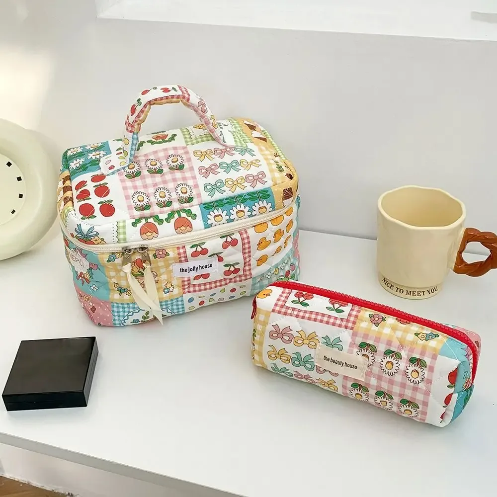 sac de maquillage de grande capacité de haute qualité, sac de toilette portable à fermeture éclair, sac cosmétique multifonctionnel
