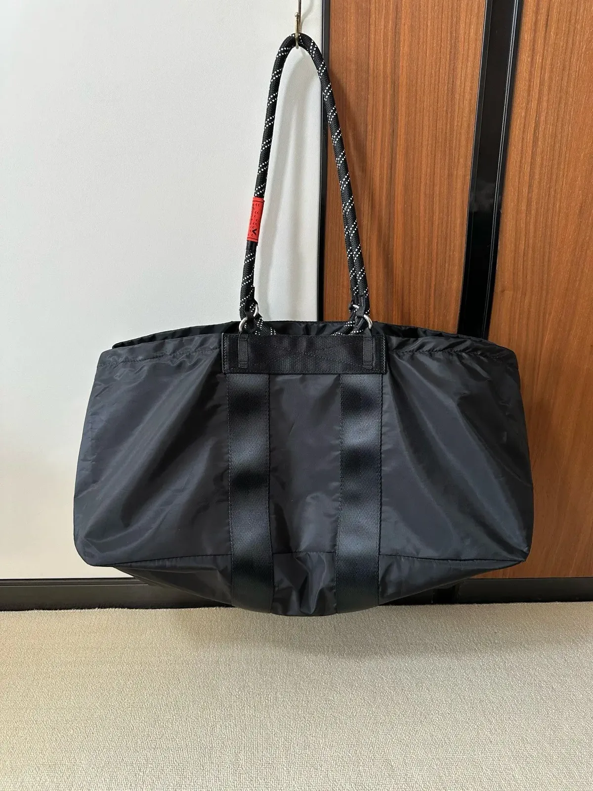 sac en tissu nylon topolo, sac à bandoulière simple de grande capacité, sac de randonnée en plein air pour hommes et femmes