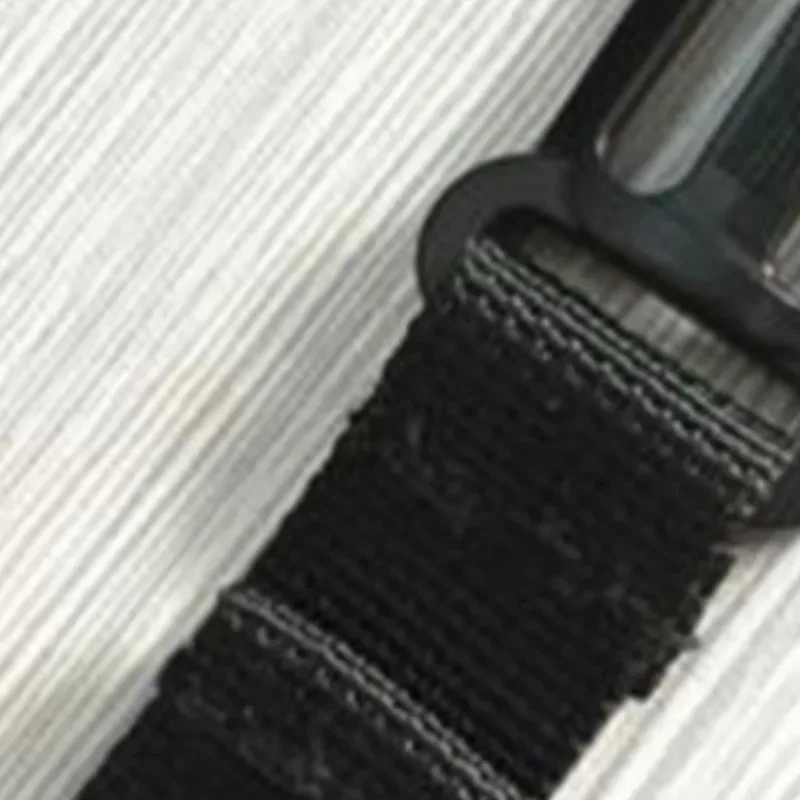 sangle de poitrine réglable, sangle d'épaule pour sac à dos, boucle antidérapante, clip, sangle d'épaule polyvalente, sangle de bagage, ceinture noire