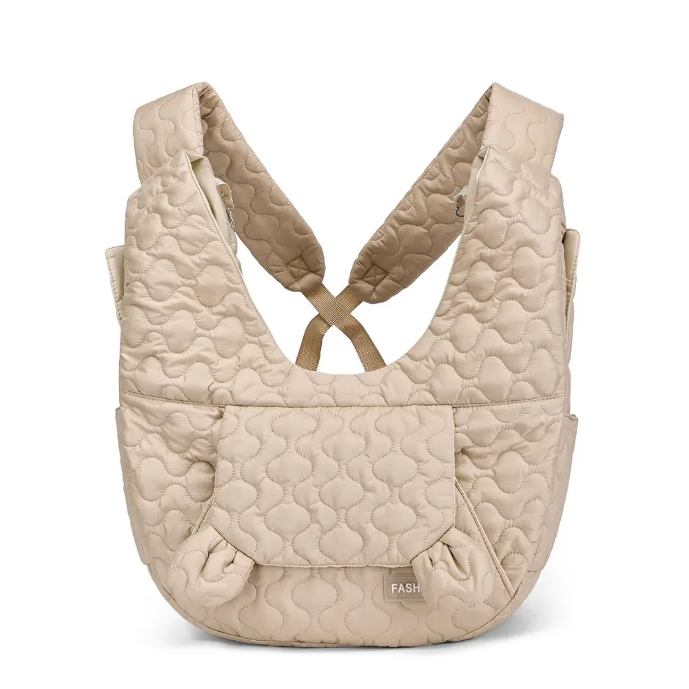 sac de transport pour chien portable de haute qualité, grande capacité, imperméable, sac à dos pour chat, sac de poitrine souple et durable pour animaux de compagnie, utilisation en extérieur