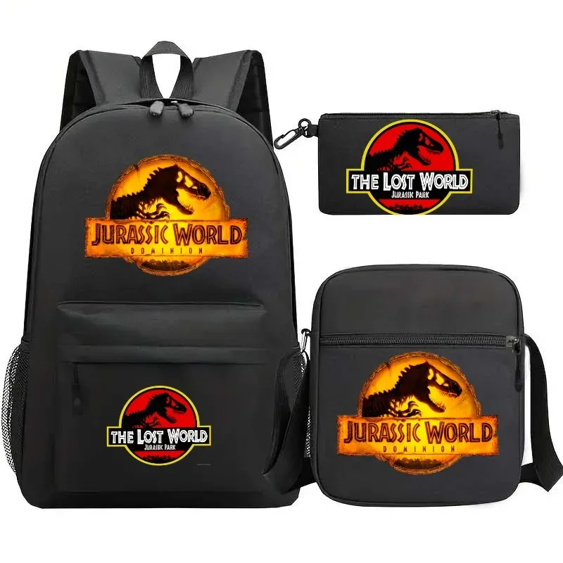 sacs à dos jurassic world park, sac à dos pour étudiants du premier cycle du secondaire, sac à dos de grande capacité pour adolescents, sac à dos de voyage décontracté pour ordinateur portable, mochilas