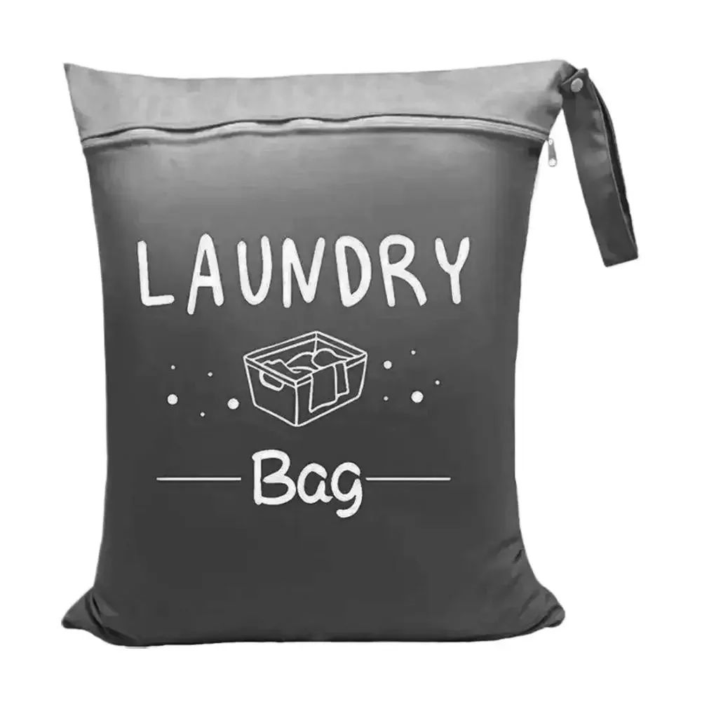 sac de rangement étanche, trousse de toilette de voyage, sac à linge réutilisable grande capacité, sacs humides et secs pour la gym, organisateur de vêtements sales