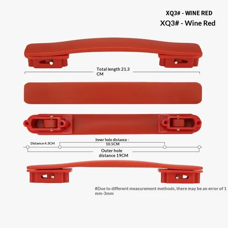 valise compacte 1 pièce avec poignée, design peu encombrant pour les voyageurs nomades