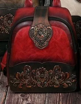 nouveau sac à dos tendance en pu gaufré de haute qualité 2026 pour femme – sac rétro polyvalent pour sorties