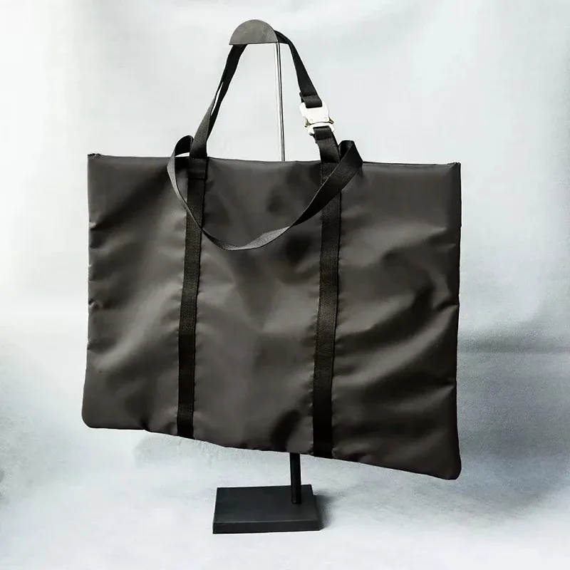 fashion street 1017 alyx 9sm sacs fermeture éclair latérale décorative fonctionnelle prise tactique cordon d'étanchéité sac à dos multifonctionnel