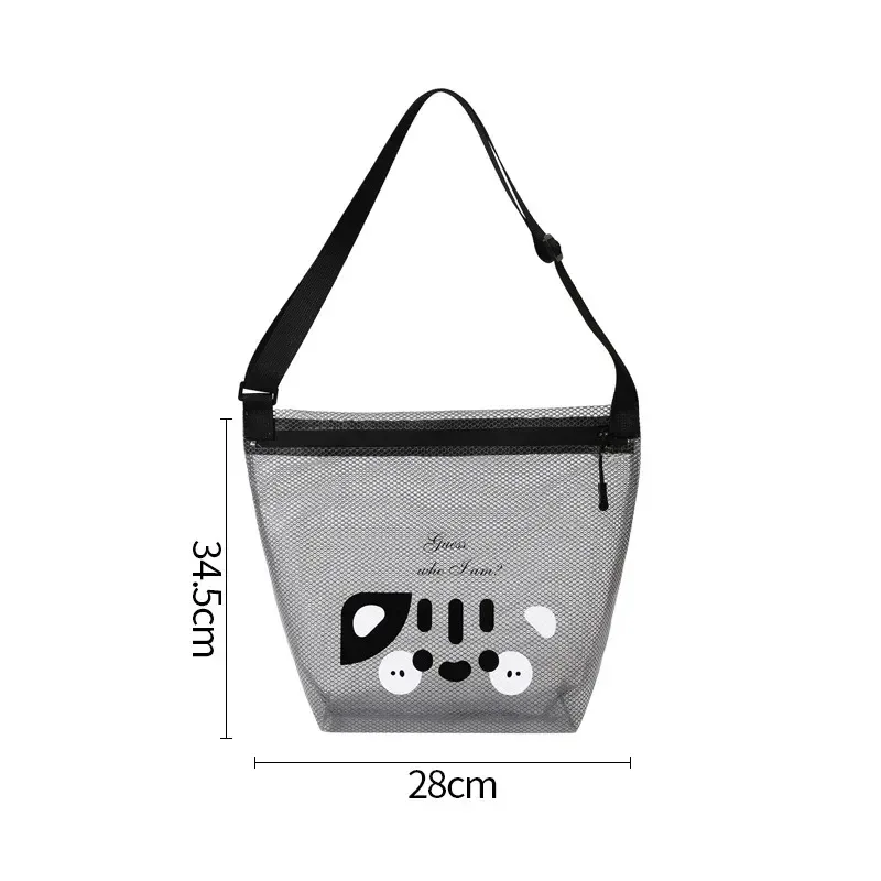 sac de plage de natation en plein air, étanche, séparation sèche et humide, sac de rangement de grande capacité, sac à bandoulière simple pour articles de toilette de plage