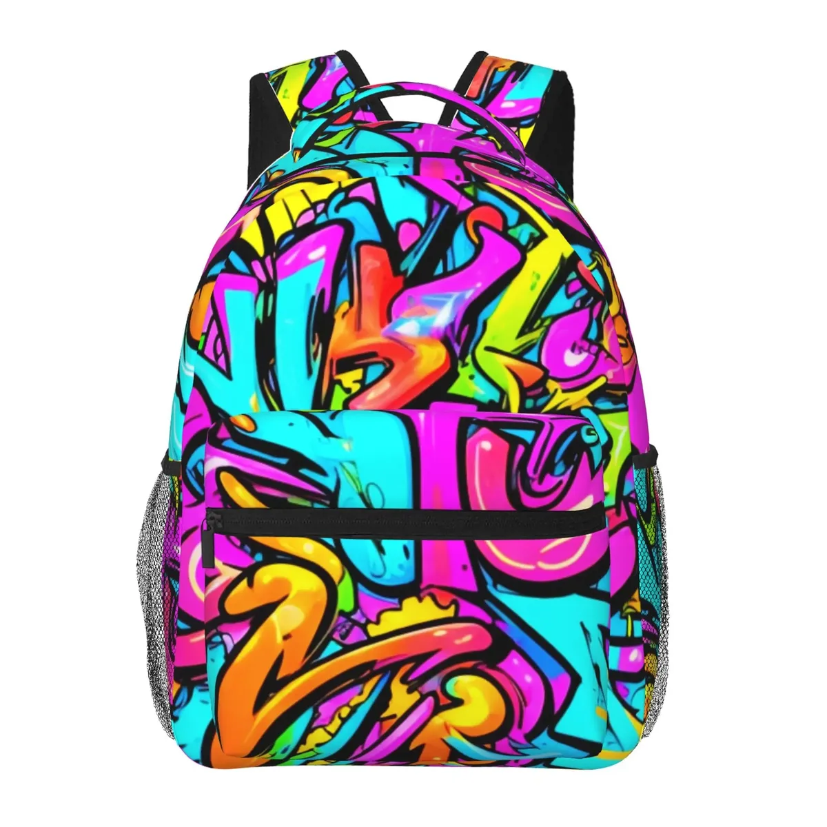 sacs à dos graffiti amusants, sacs à dos pour ordinateur portable, sacs à dos pour ordinateur, sacs à dos de randonnée, sacs à dos de voyage pour femmes et hommes