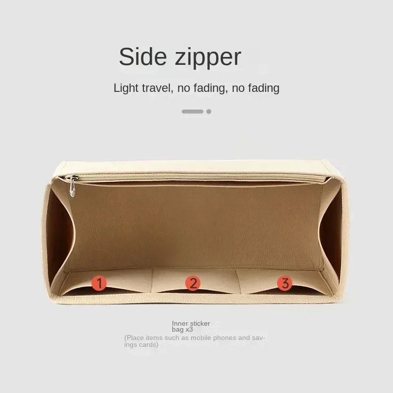 organisateur d'insertion sac de voyage de grande capacité sac de doublure spécial pour keepall 45 50 55 60 sac de voyage type de traction sac doublé