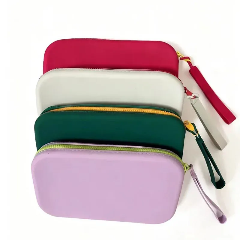 sac de rangement carré de grande capacité pour cosmétiques et articles de toilette, boîte de rangement numérique multifonctionnelle pour la maison et les voyages