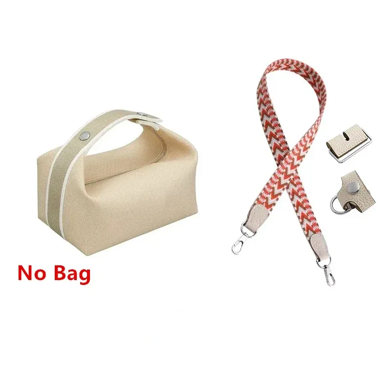 Sac à boucle de connexion en cuir, accessoires pour boîte à déjeuner Hermes, sac à bandoulière, sacs pour femmes, pièces de modification DIY