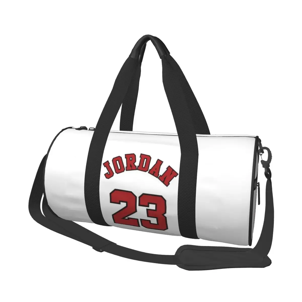 m-jordan 23 sac de voyage rond de grande capacité pour homme et femme, bagage à main de grande capacité, sac de sport et de fitness, sac de voyage