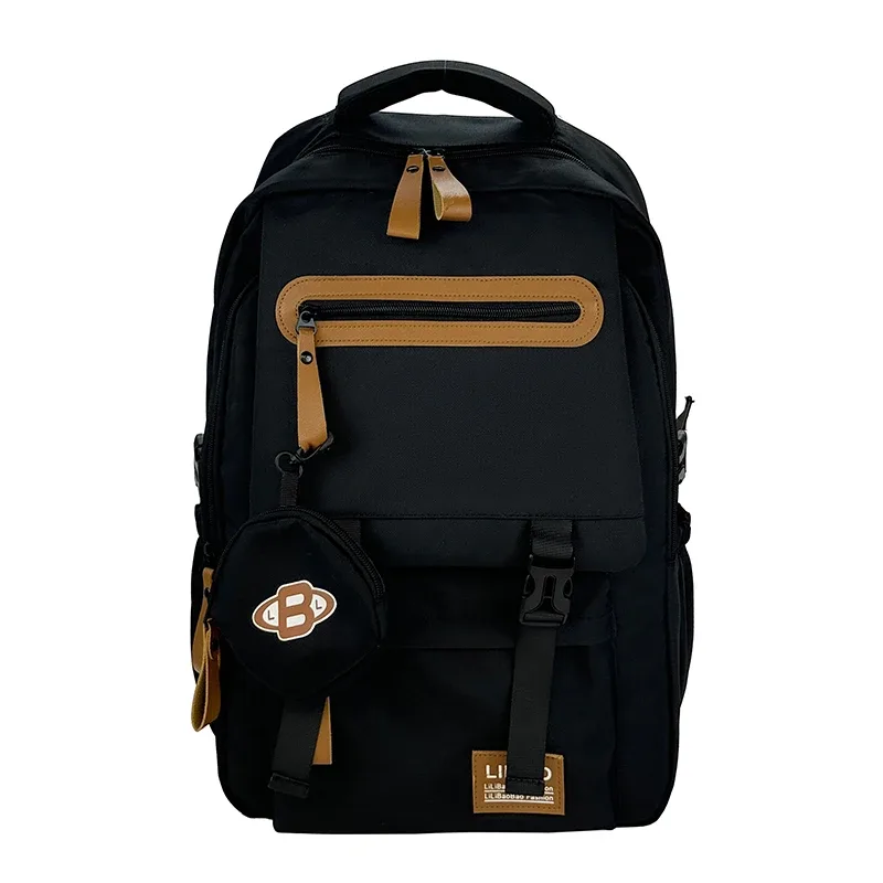 sac à dos de grande capacité en tissu oxford, sac à dos de voyage pour hommes, sac à dos pour ordinateur multi-poches
