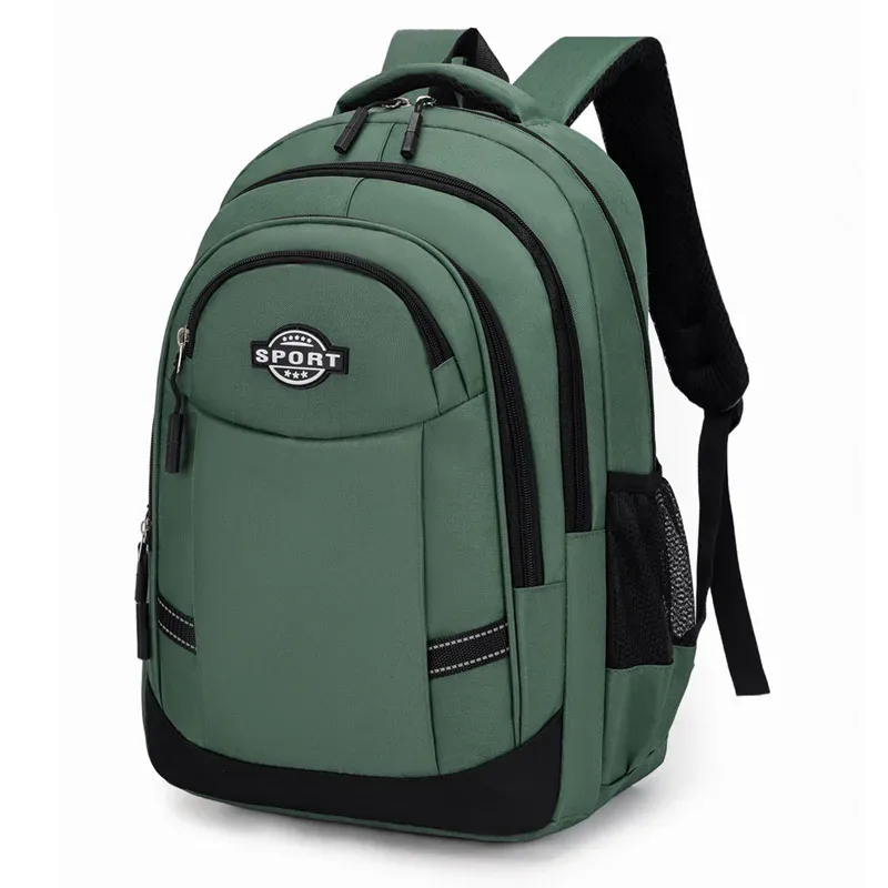 le plus récent sac à dos de style décontracté pour hommes, sac à dos pour ordinateur portable d'affaires, sac de voyage en plein air, sacs à double épaule pour collège et lycée