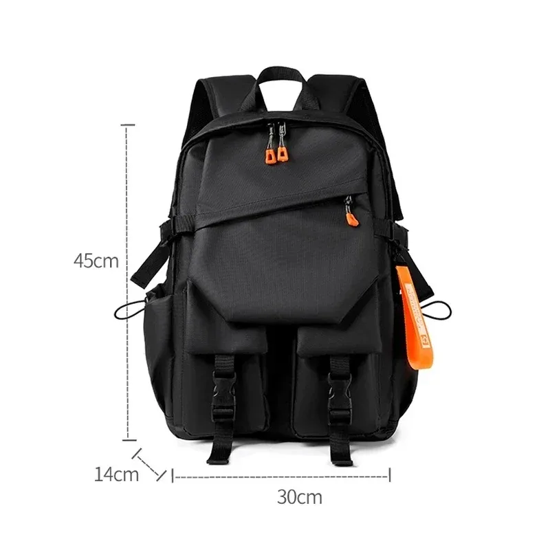 sac à dos de luxe pour hommes, sac à dos pour ordinateur portable 15.6 de haute qualité, sac de voyage étanche de grande capacité, sacs d'école à la mode pour hommes