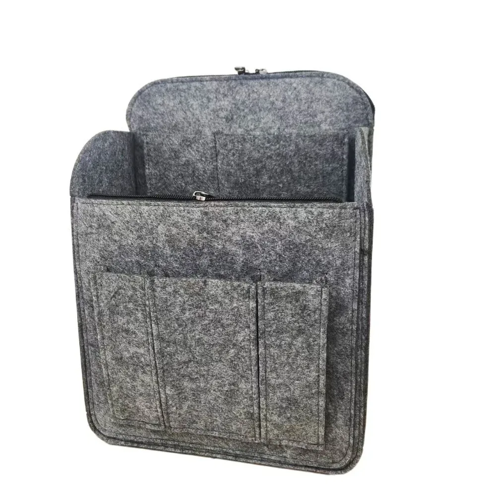 organisateur de sac à dos en feutre, insert multi-couches et multi-poches, sac de rangement multifonctionnel de grande capacité pour l'extérieur