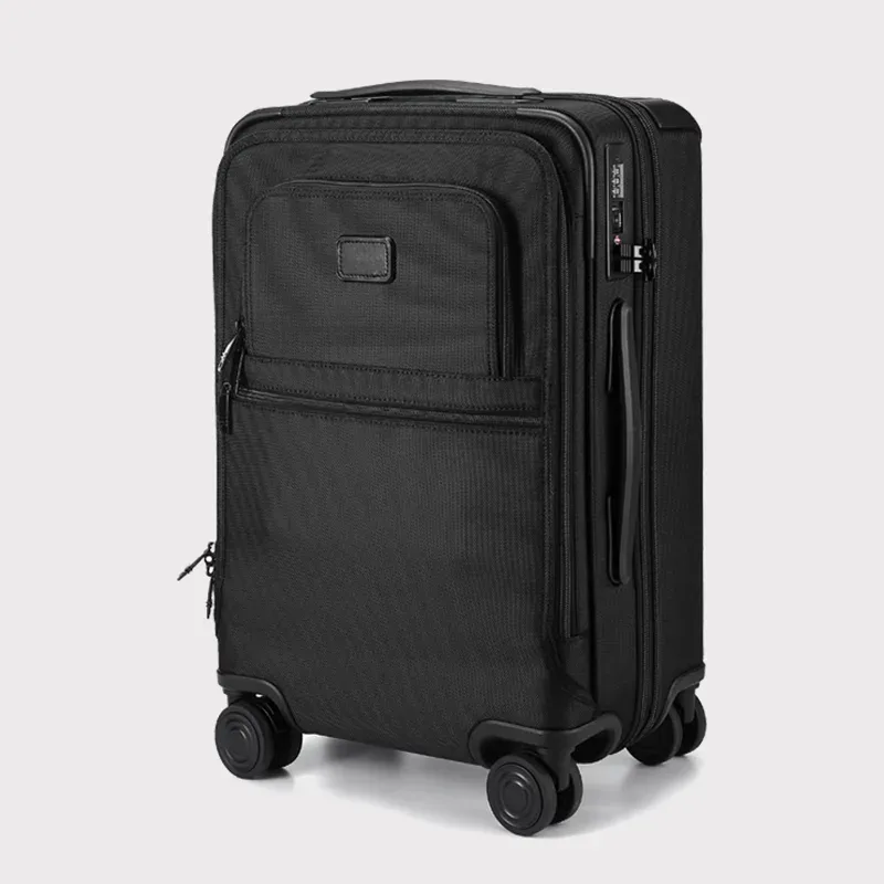 valise de voyage en nylon balistique allemand, sac de voyage en toile oxford, valise à roulettes universelles avec serrure à combinaison, bagage d'affaires pour cabine