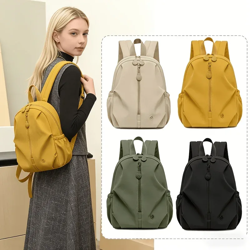 sac à dos antivol en nylon grande capacité pour femme avec compartiment multifonctionnel pour ordinateur portable, idéal pour les trajets quotidiens et les déplacements