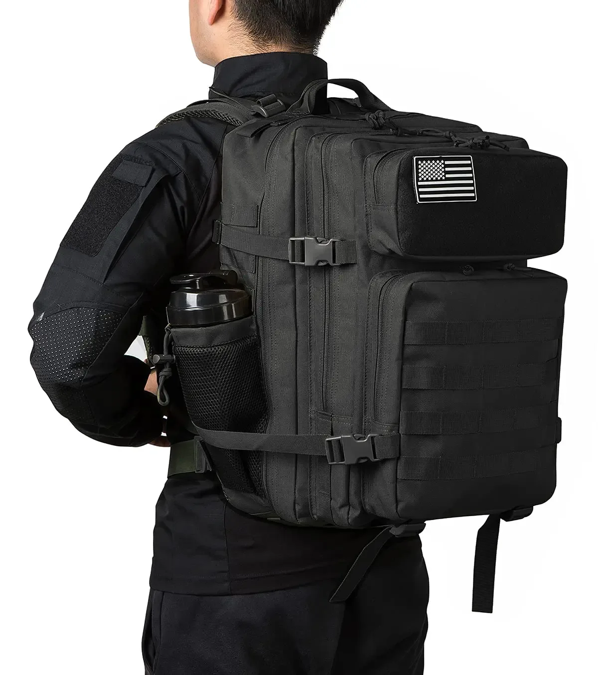 45l 3p sac à dos tactique sac de randonnée pack molle sac à dos extérieur étanche escalade sac à dos camping randonnée sac trekking mochila