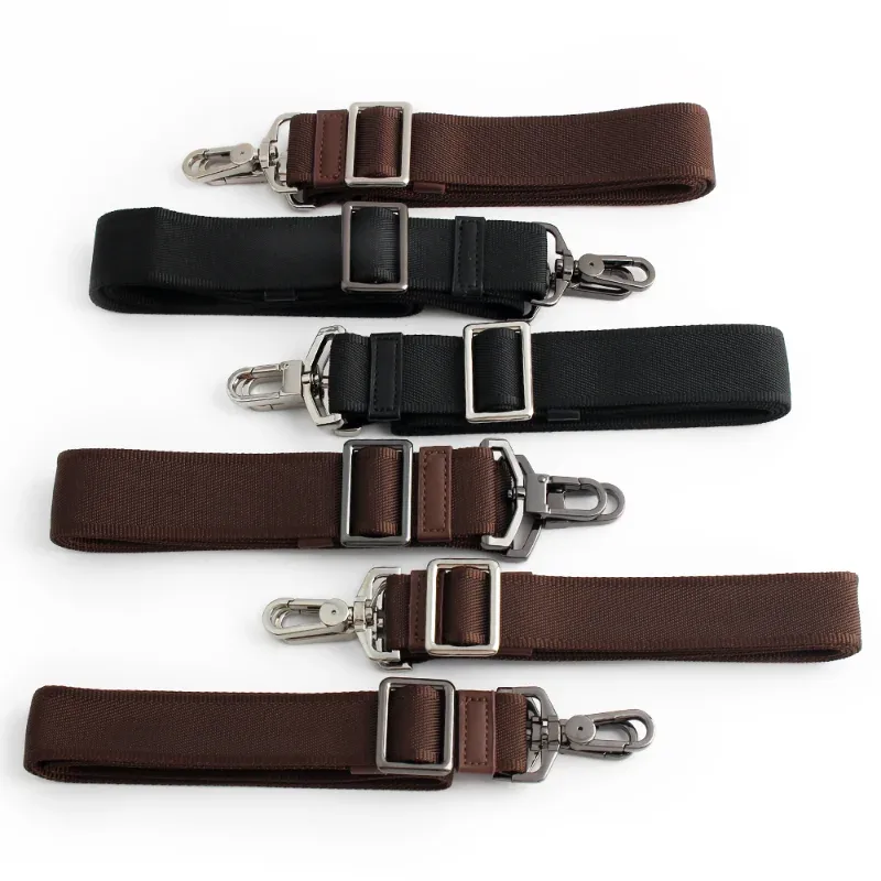sac à bandoulière épais et détachable pour hommes, 1 pièce, accessoires pour sac d'ordinateur, porte-documents durable, large bandoulière, accessoires de bricolage