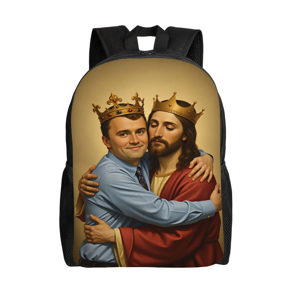sac à dos charlie kirk angelic advocate kawaii, sacs à dos légers pour garçons, sacs de sport pour lycée, sac à dos design
