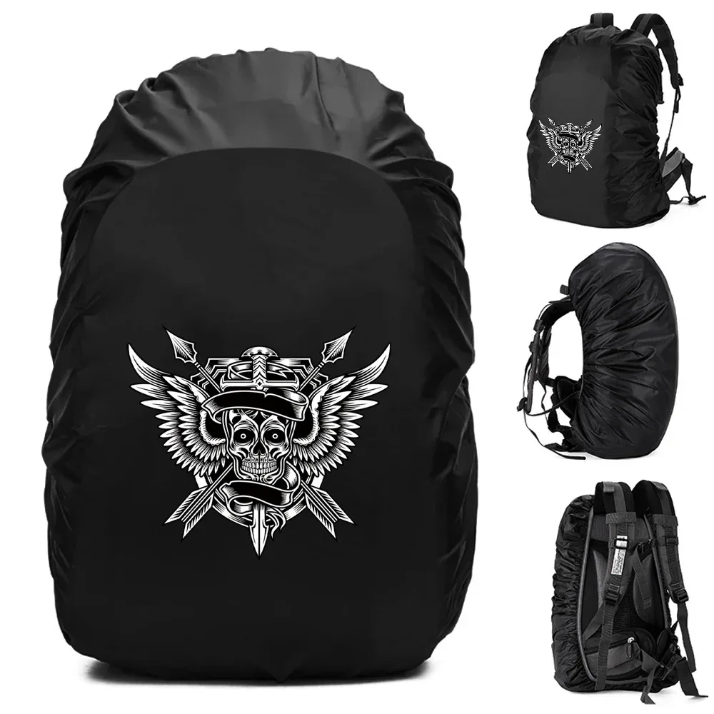 juste de pluie pour sac à dos, housse anti-poussière pour sac à dos extérieur, housse anti-pluie pour camping, randonnée, escalade, 20-70l