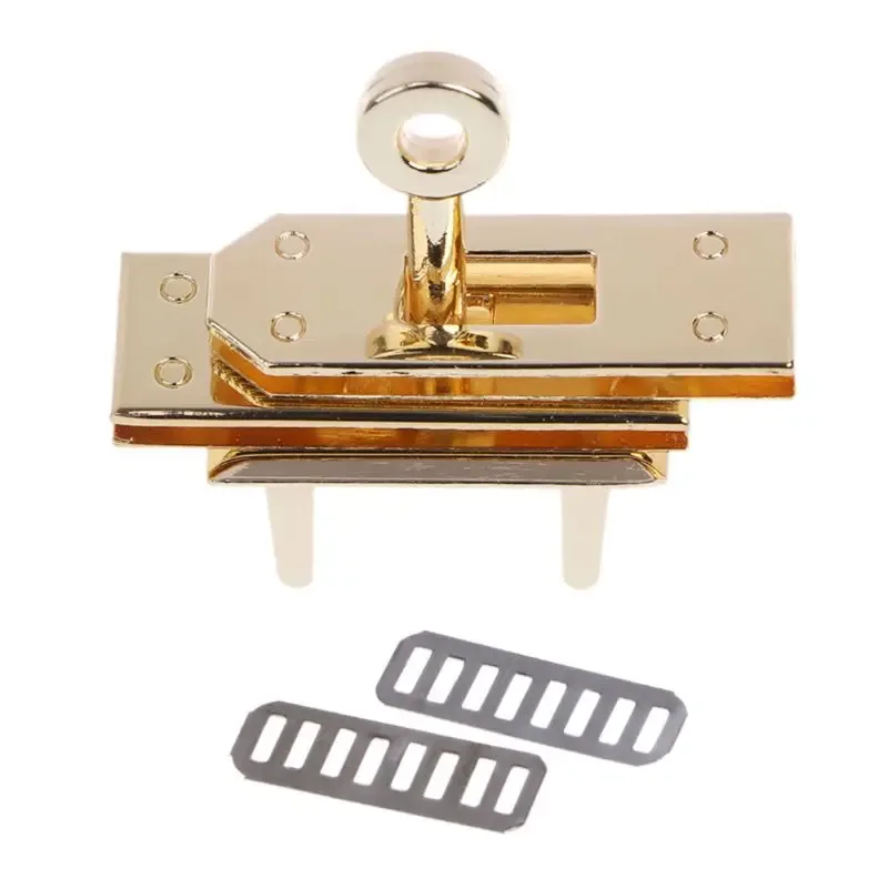 thinkthendo – fermoir en métal, serrure tournante, pour sac à main, bandoulière, sac à bandoulière, boucles, accessoires de sac élégants, bricolage