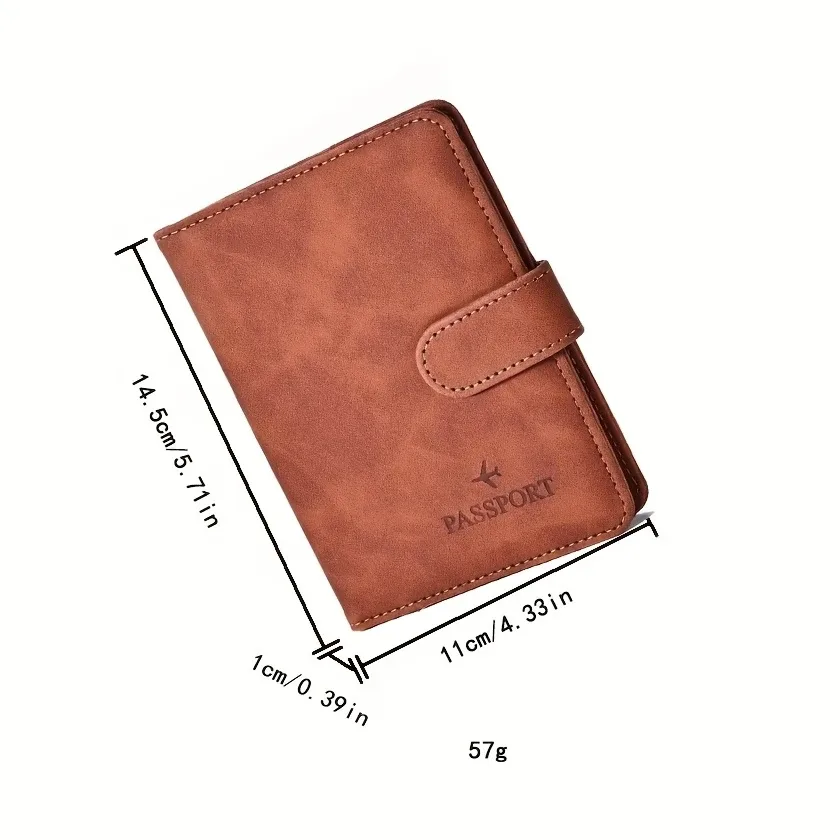 porte-passeport personnalisé avec motif d'animal de compagnie. élégante trousse de voyage pour documents, cadeau personnalisé pour les vacances, les affaires et plus encore