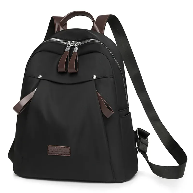 sac à dos tendance pour femmes avec plusieurs compartiments, solide et durable, sac d'école pratique pour les voyages quotidiens