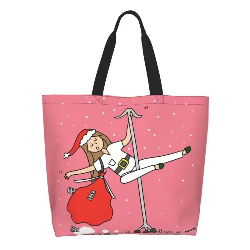 dessin animé médecin infirmière enfermera en apuros sacs d'épicerie grande capacité esthétique merch pour femme rue sac à bandoulière
