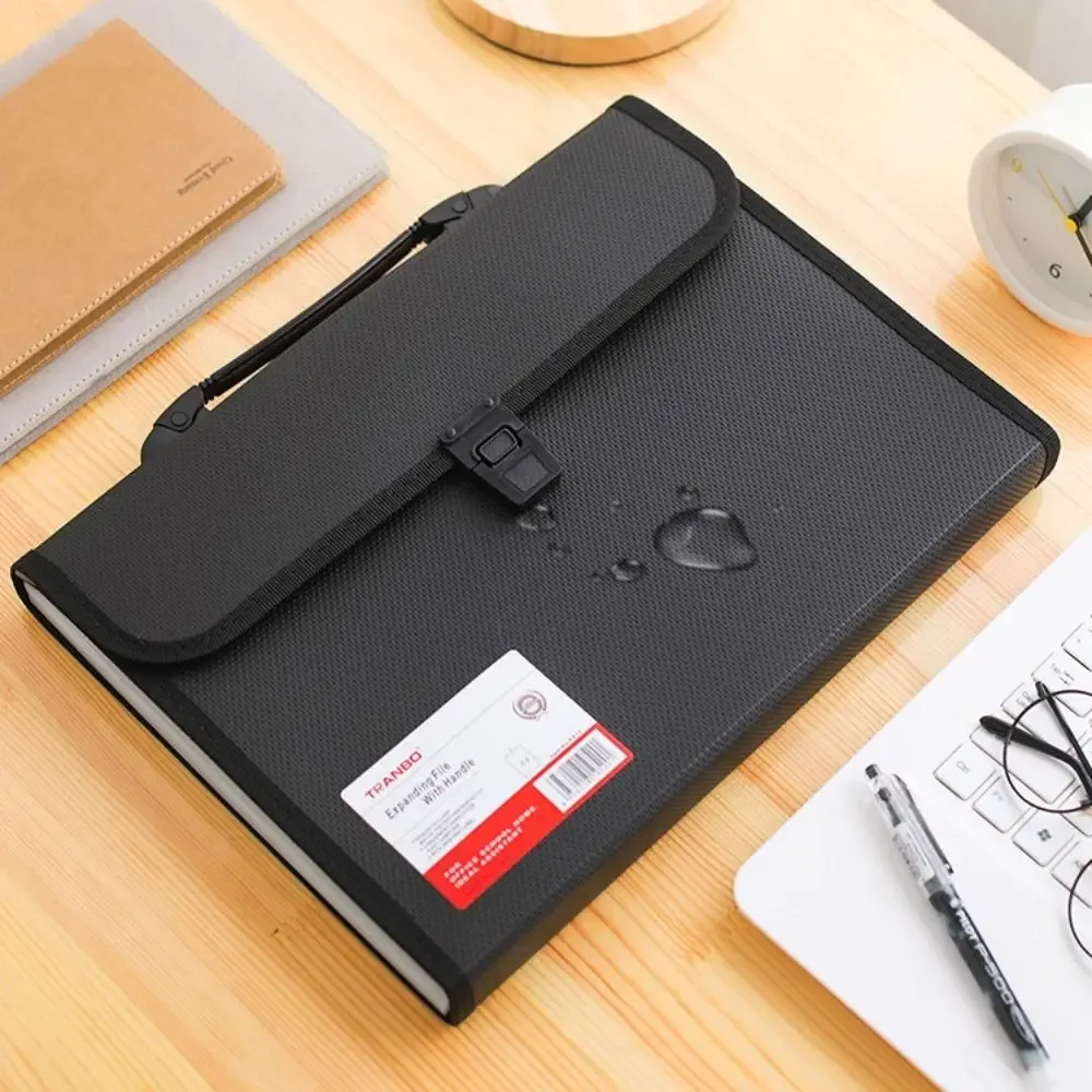 porte-documents extensible a4 simple, classeur accordéon portable, pochette de rangement pour papiers, organiseur de documents