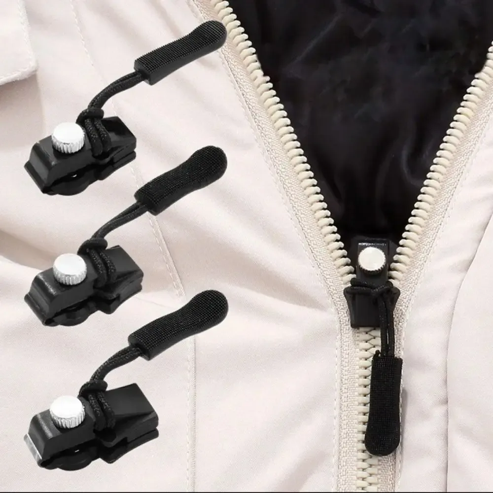 kit de réparation de fermeture éclair durable, 3 tailles différentes, tête de fermeture éclair parfaite, outils de couture, remplacement de la mauvaise construction, extracteur de fermeture éclair instantané