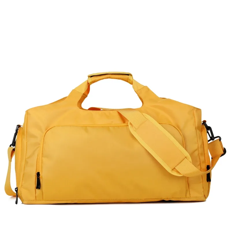 sac de sport personnalisé avec logo, support et séparation sèche, sac de natation, sac de fitness, sac à bagages, nom imprimé personnalisé, motif photo