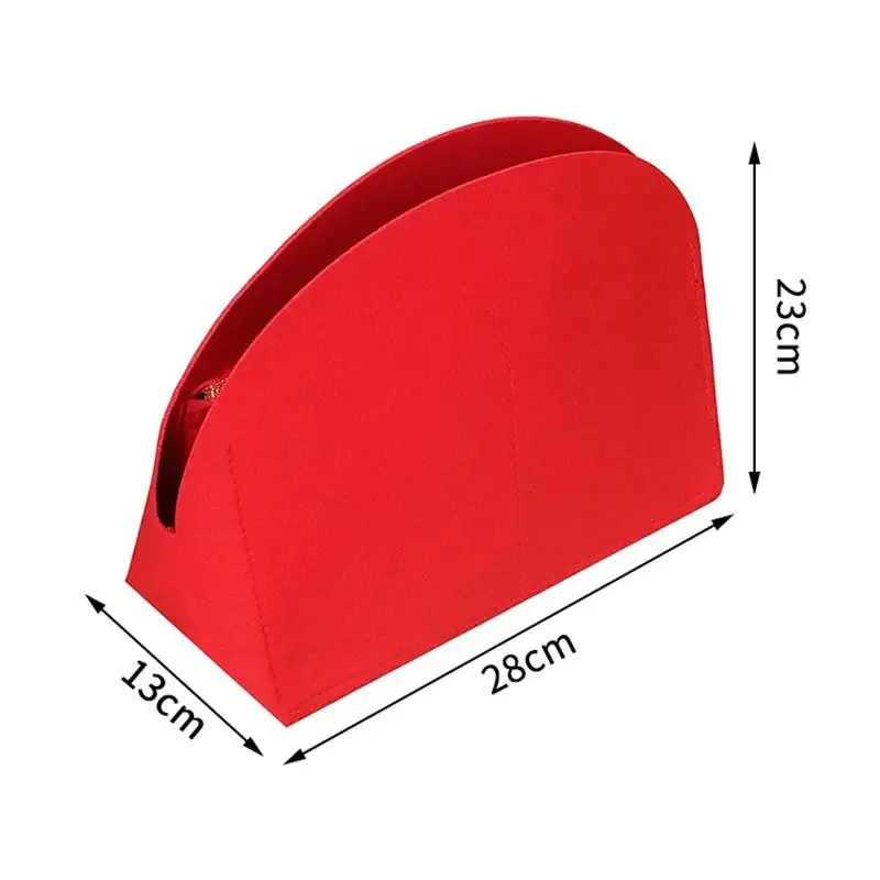 organisateur de sac en feutre, insert de rangement interne portable pour sacs à main