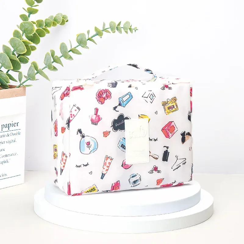 sac de rangement cosmétique portable de luxe pour femme, organisateurs de toilettes, grand, multi-compartiments, lavage, maquillage, poudres, voyage, designer