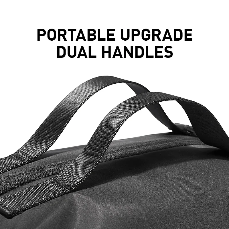 trousse de toilette imperméable mark ryden, trousse de voyage légère de 0,22 kg avec fermeture éclair ykk