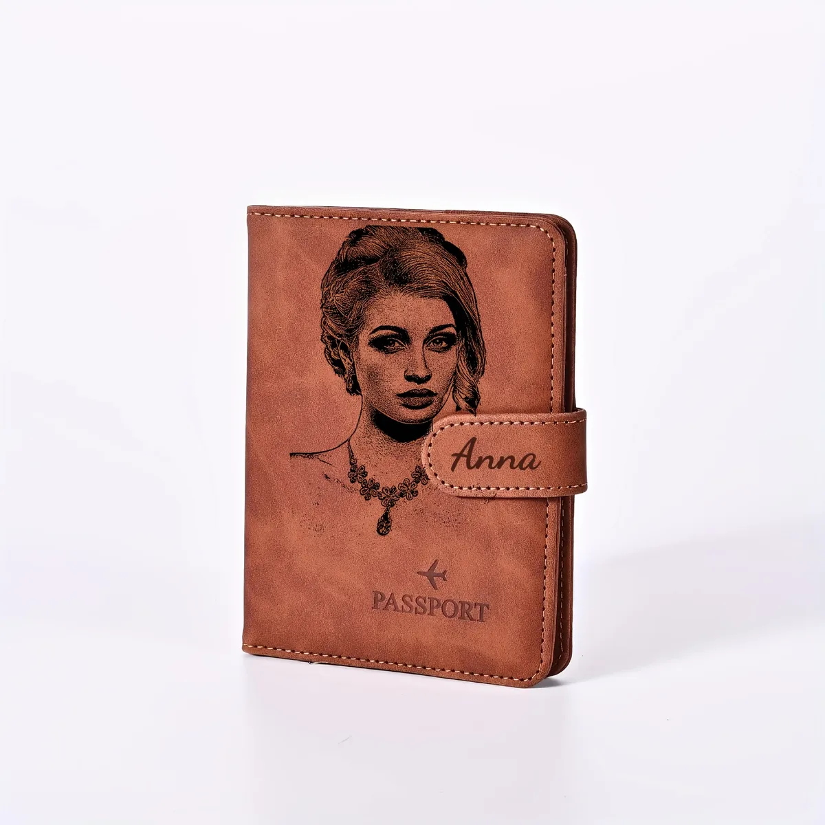 porte-passeport personnalisé avec photo, housse de passeport, pochette pour documents, étui de passeport nouveau style, porte-passeport chat/chien, accessoires de voyage