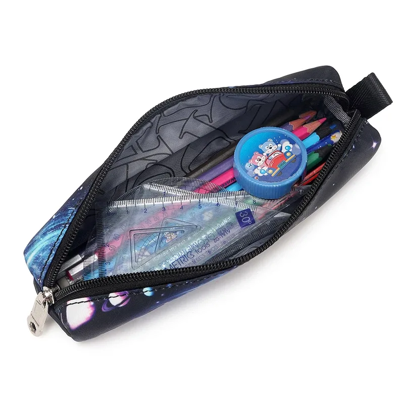sac à dos pour enfants 3 pièces/ensemble sac à dos scolaire imperméable pour garçons sac à livres scolaire pour enfants noir sac à dos d'étudiant
