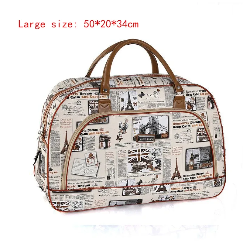 sacs de voyage college de dessins animés pour femmes et hommes, grand sac à main de voyage, sac de sport multifonctionnel, sac de voyage initié, week-end, mode 2022