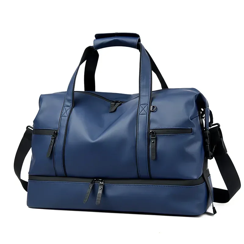 sac de sport de loisirs à la mode, sac de voyage simple pour voyage d'affaires, sac à main messager à bandoulière de grande capacité