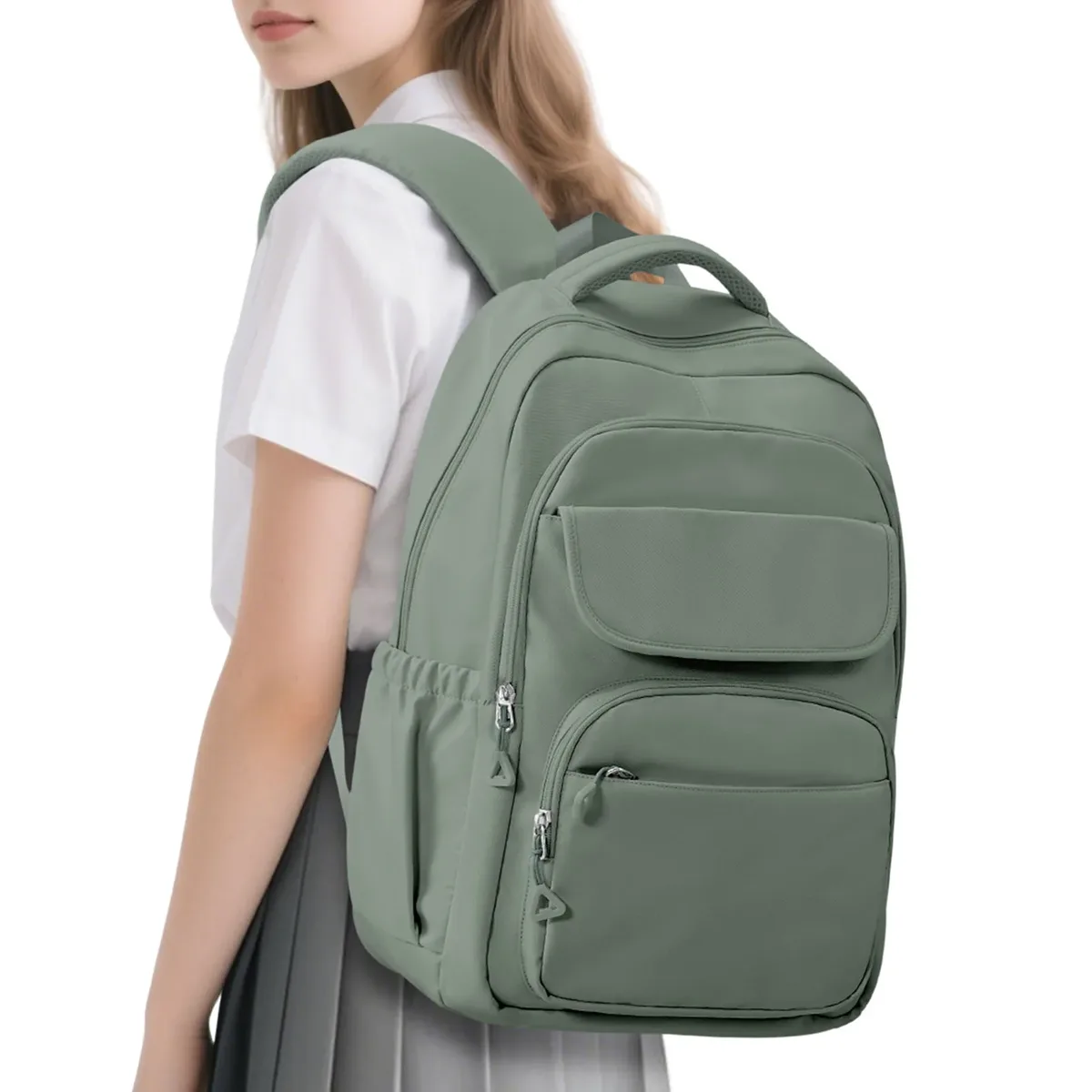sacs à dos pour ordinateur portable 15,6 pouces, cartable d'école primaire pour filles et garçons du premier cycle du secondaire, grands sacs à livres pour adolescents