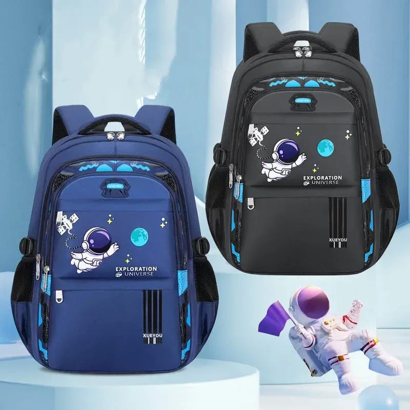 sacs à dos scolaires pour garçons, sac à bandoulière bagutte, protection dorsale pour enfants, léger, grande capacité, nouveau modèle astronaute, imperméable pour enfants