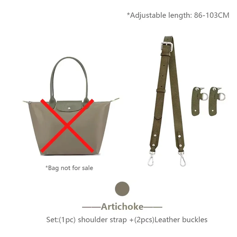 sangle de sac à bandoulière pour sac à bandoulière en cuir longchamp m, ceinture durable à porter en travers du corps, sans perçage, accessoires de remplacement