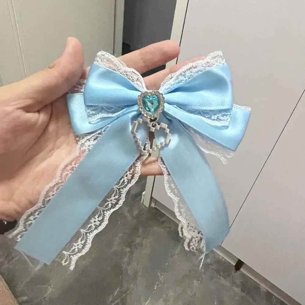 double couche arc pendentif ruban polyvalent anime itabag bricolage pendentif sac lolita itabag bijoux sac à dos décoration sac accessoires