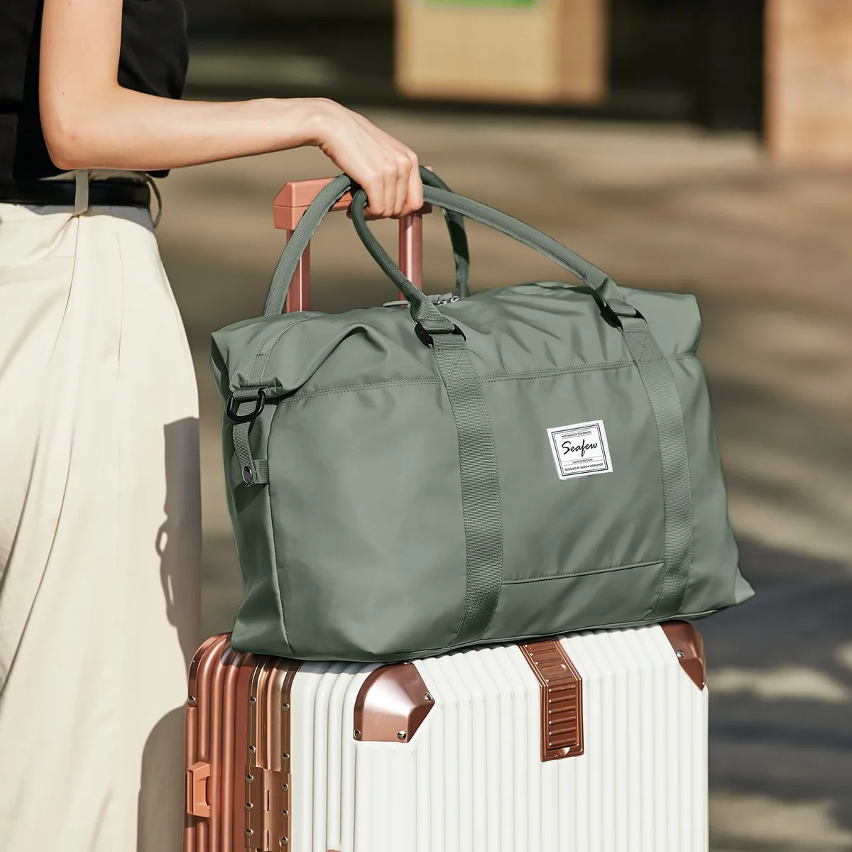 Easyjet sac de cabine 45x36x20 sac de voyage hommes femmes grande capacité bagage à main courte Distance voyage week-end sac de nuit polochon
