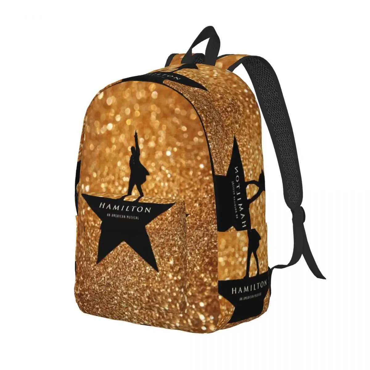 sac à dos hamiltons musicaux pour élèves d'âge préscolaire et primaire, sac à livres américain pour garçons et filles, sac à dos léger en toile pour enfants