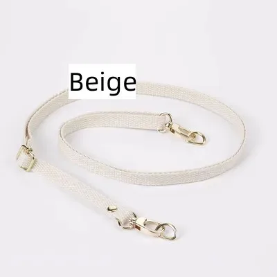 ceinture de sac en toile de coton tissé, sangle de sac à bandoulière, accessoires de poignée de bricolage faits à la main, largeur réglable de 1.2cm