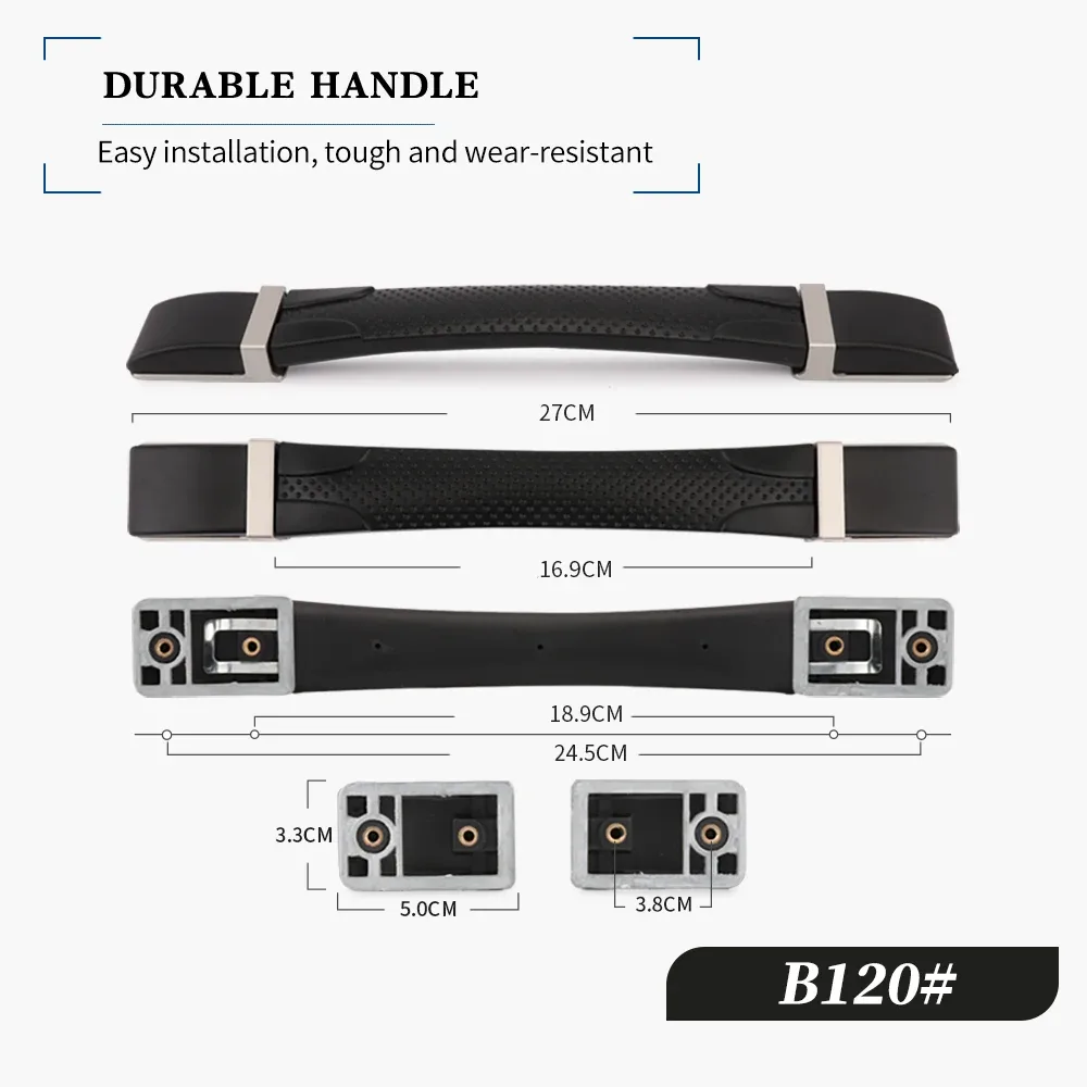 matériel de bagages valise pièces de réparation poignée étui de voyage tirer valise main transporter poignée générale