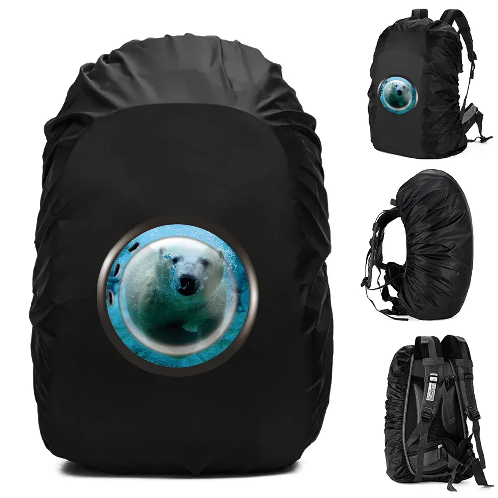 juste de pluie étanche pour sac à dos, sac de sport en plein air, housse anti-poussière, sac de protection, série window, 20-70l